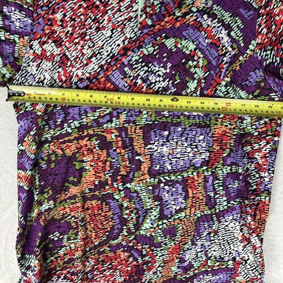 Good Good Polo Shirt Mens Medium Multicolor Golf Performance Stretch Tee - Picture 3 of 7